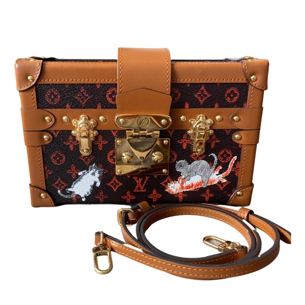 ✨IMMACULATE PRISTINE ✨💯% AUTHENTIC LOUIS VUITTON PETITE MALLE CAT COLLECTION